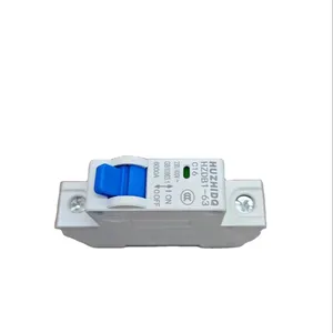 Mini Disjuntor de Segurança Elétrica HZDB1-63 1P com Proteção contra Sobrecarga