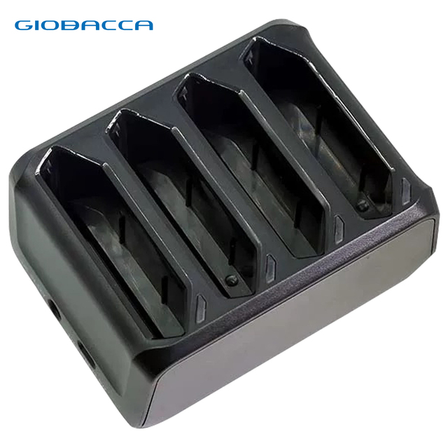 4 Slot Charging Cradle Kit for Zebra TC77 TC70 TC75 Battery Barcode Scanners BT-000318 Battery Charger Station with Type-C Cable