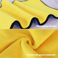 Prix d'usine 40cm x 60cm Serviette en microfibre Serviettes de nettoyage pour lavage de voiture Prix bon marché Serviette en microfibre
