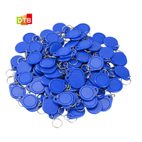 Carte de contrôle d'accès réinscriptible personnalisée Key Fob 13.56Mhz IC Tags Key