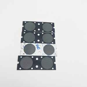 Speaker Grille Black <b>Plastic</b> PET <b>Mesh</b> 0.3mm Hole Diameter With Adhesive Backing For Speaker Protection - Product Image 3