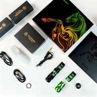 Machine à tatouer sans fil Mast Fold Pro édition Année du Cheval, 2,5-4,5 mm, 7 coups réglables