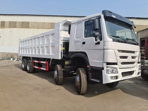 中国重汽豪沃6x4二手自卸车40-50吨，配备潍柴发动机351-450马力，欧二排放标准，适用于矿山施工运输 - Product Image 2