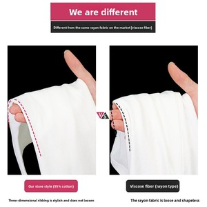 Camisola de encaje exquisita T020 para mujer, ajustada, de algodón puro, para usar como prenda interior o exterior, estilo japonés y coreano. - Product Image 4