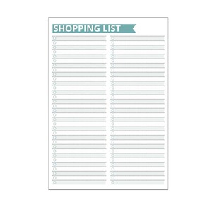 L'impression personnalisée peut déchirer le planificateur de repas quotidien liste de choses à faire liste d'épicerie du réfrigérateur bloc-notes collants - Product Image 5