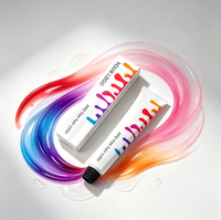 Crème colorante permanente pour cheveux sans PPD, faible teneur en ammoniaque, sans décoloration, couvrance totale des cheveux gris, marque privée personnalisée, vente en gros