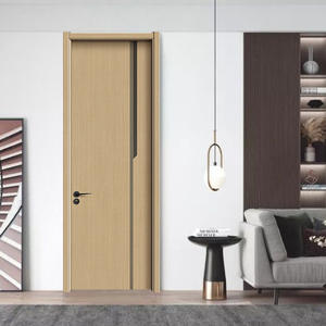 Personnalisation Composite Bureau Maison Villa Chambres WPC <span class=keywords><strong>Porte</strong></span> Intérieure Creuse Slap WPC Portes Avec Cadre de <span class=keywords><strong>Porte</strong></span> - Product Image 1