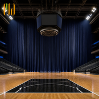 Rideau Acoustique Ignifuge pour Stade, Salle de Sport, Isolation Phonique, Cloison de Séparation en Tissu
