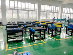 Mürekkep püskürtmeli kodlama uygulamaları için bantlı konveyör ağır hizmet tipi paslanmaz çelik motorlu bantlı konveyör - Product Image 6