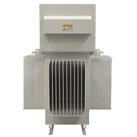Régulateur de tension à induction triphasé entièrement automatique immergé dans l'huile WF.EL TNSJA-800KVA avec commande par servomoteur en cuivre pour usage industriel