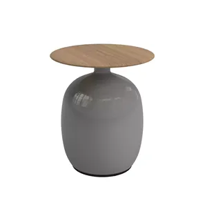 Idao Wohnzimmermöbel Mid-Century Modern Runder Holz-Couchtisch Minimalistische Beistelltische Ineinanderstellbares Couchtisch-Set - Product Image 5