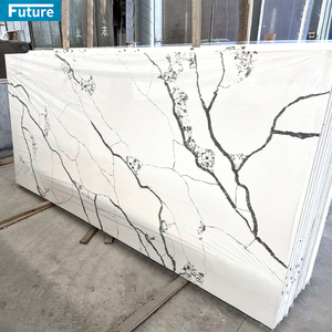 Precio barato Calacatta negro Calcatta cuarzo Artificial piedra de cuarzo 15mm 20mm 30mm espesor encimeras de cuarzo piedra - Product Image 2