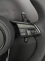 Volante Deportivo Personalizado para Volkswagen, Volante de Cuero con Base Plana y Palanca de Cambios