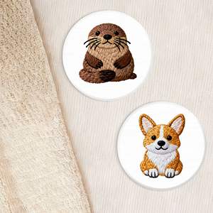 Posavasos de Diatomita Redondos de 10x10cm con Diseño de Animales de Dibujos Animados, Resistentes al Calor y Ecológicos - Product Image 5