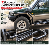 Marchepieds tout-terrain pour TOYOTA Land Cruiser 80 avec vis – Vente directe usine