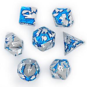 Juego de Dados DND con Caja de Regalo, Diseño de Dragón, Dados Poliédricos de Sangre, Juego de Rol, Juego de Dados D y D Hechos a Mano - Product Image 6