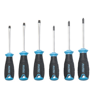 Ensemble d'outils à main FIXTEC 26 pièces, outils d'atelier et de <span class=keywords><strong>bricolage</strong></span> avec boîte à outils en plastique robuste de 17 pouces - Product Image 2