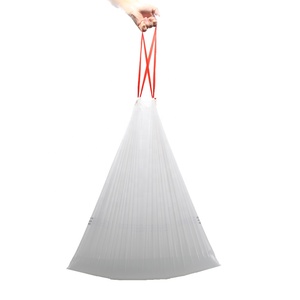 Drawstring Trash Garbage Bags Manufacturer Custom <b>Plastic</b> <b>Packaging</b> Bag Refuse Sacks Trash Can Liners - Product Image 5