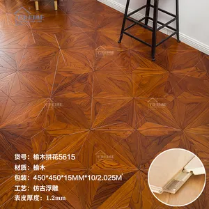 China best engineered flooring piso laminado tap & go pisos de madera parquet timber flooring oak engineered wood flooring