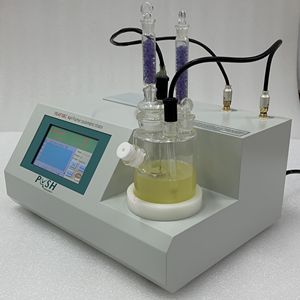 Analyseur d'humidité et de teneur en humidité électrique Karl Fischer PUSH avec plage de mesure de 1g à 200mg et précision de 0,1g - Product Image 1