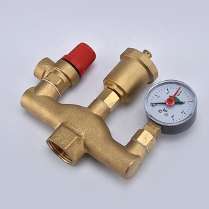 Collecteur de Chauffage Par Le sol Avec Mitigeur Et Pompe, <span class=keywords><strong>Groupe</strong></span> De Sécurité De Chaudière Avec Vanne D'arrêt Automatique - Product Image 5