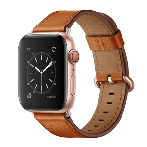 Correa de Cuero Genuino de Primera Calidad para <span class=keywords><strong>Apple</strong></span> <span class=keywords><strong>Watch</strong></span> S11/10/9/8/7 Ultra3 <span class=keywords><strong>SE</strong></span> 42mm <span class=keywords><strong>40mm</strong></span> 30mm 41mm 45mm 46mm 49mm - Product Image 1