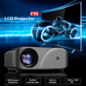 Máy Chiếu Android F10 LED 1280X720P Độ Phân Giải Bản Địa 3800 <span class=keywords><strong>Lumens</strong></span> Thiết Kế Cổ Điển Máy Chiếu Rạp Hát Tại Nhà Màn Hình Lớn Máy Chiếu <span class=keywords><strong>LCD</strong></span> - Product Image 5