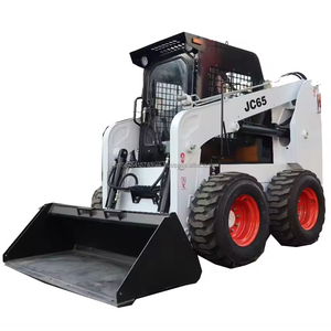 JC65 chargeuse compacte en stock chine bonne marque excellent état mélangeur multifonction machines de construction chargeur glissant vente - Product Image 1