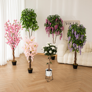 Venta al por mayor decorativo maceta Rosa flor Artificial al aire libre - Product Image 4