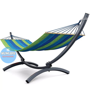 Soporte para <span class=keywords><strong>hamaca</strong></span> de luna con diseño de nuevo producto, soporte curvo para <span class=keywords><strong>hamaca</strong></span> de 8,2 ~ 9,8 pies de largo, <span class=keywords><strong>hamaca</strong></span> para acampar, capacidad de 550 ~ 660lb, columpio para <span class=keywords><strong>hamaca</strong></span> - Product Image 1