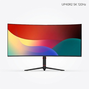 หน้าจอคอมพิวเตอร์เดสก์ท็อปขนาด 40 นิ้ว 5K แบบโค้ง 120HZ ความละเอียด 5120*2160 ขายส่งจากโรงงาน - Product Image 1