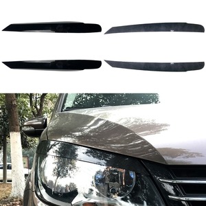 For VW Touran 2011-2015 Body Kit Auto <b>Head</b> Light Lamp Eyelids Eyebrow Headlight Decoration Car <b>Styling</b> Trim Car Accessories - Product Image 2