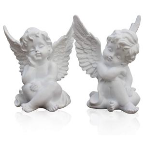 Decorazioni per la casa cherubino statua angelo in preghiera <span class=keywords><strong>con</strong></span> <span class=keywords><strong>ali</strong></span> statua da giardino statuetta di angelo in resina per bambina - Product Image 6