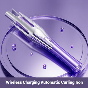 Fer à boucler automatique rechargeable 32 mm sans fil, portable, à ions négatifs, chauffe rapidement, outil de coiffage - Product Image 2