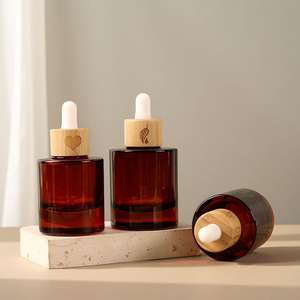 Hao Yuans neues Design 30ml und 50ml rotbraune Glasflaschen mit ätherischen Ölen - Product Image 3