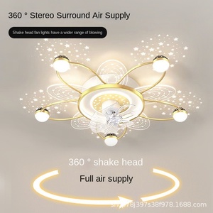 Simple Modern Factory <b>Remote</b> <b>Control</b> With Lcd Display Nordic Modern Dc Bldc Led Lamp 54 Inch 5 Blade Abs Ceiling Fan With <b>Light</b> - Product Image 4