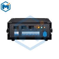 Boîtier de distribution d'alimentation industriel Manchange 12 voies 110V-220V pour scène DJ