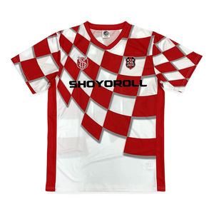 Vêtements de football rétro de haute qualité pour entraînement de club Logo d'équipe personnalisé Maillot de football uni de haute qualité - Product Image 2