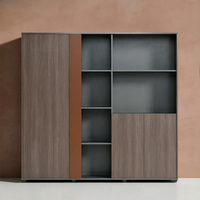 Armoire de bureau en bois de qualité E0, bibliothèque, armoire de rangement pour bureau de direction, armoire de classement, armoire de rangement de documents