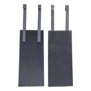 Plaque d'anode en <span class=keywords><strong>titane</strong></span> MMO personnalisée, revêtue de ruthénium iridium/platine/iridium tantale, pour électrolyse/<span class=keywords><strong>traitement</strong></span> des eaux - Product Image 1