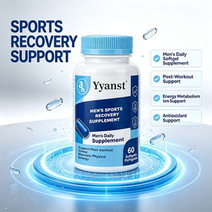 Men's Sports Recovery Softgel Capsules 60pcs 800mg Support <b>Post</b> Workout Status Maintain Physical Energy Daily Supplement for Men - Product Image 3