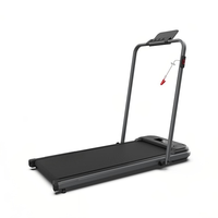 Tapis roulant électrique silencieux de haute qualité pour le bureau et la maison, portable, avec télécommande, écran LED, haut-parleur Bluetooth
