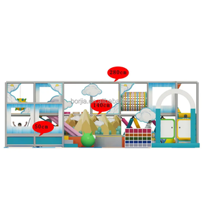 Equipo de Juegos Interior de Plástico Estilo Océano para Escuelas, Centros Comerciales, Piscina de Pelotas para Niños, para Parques de Diversiones - Product Image 4