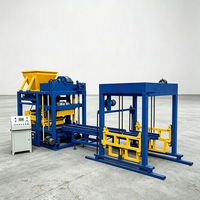Machine à fabriquer des blocs entièrement automatique 4-25, machine à briques en béton multifonctionnelle pour pavés creux et briques standard