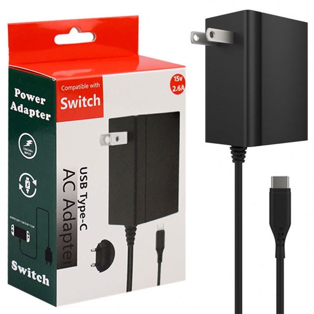 Plug Quick Charger AC Adapter for Nintendo Switch Power Adapter & Switch Lite Game Console