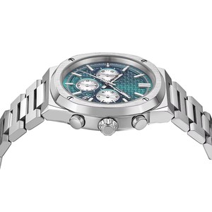 Custom 316L Stainless Steel Case Back Japan Movement High End Wrist Quartz Men Chronograph Watch - Product Image 5