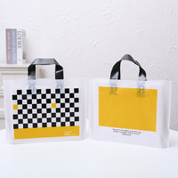 Sacs de courses en plastique imprimés sur mesure de haute qualité au design luxueux avec logo pour les supermarchés