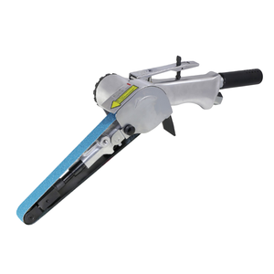 Ponceuse à bande pneumatique Nitto Kohki, meuleuse à air comprimé, outil de finition et de polissage industriel pour métaux, outil portatif professionnel - Product Image 3