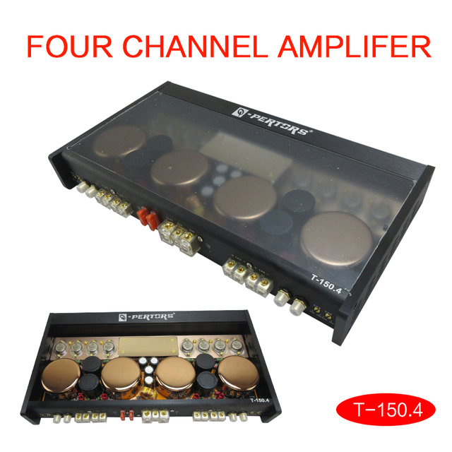 Car Audio Amplifier 4 Channel Amplifier Class D Q-PERTORS Brand T-150.4