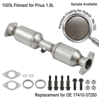 Convertidor Catalítico de Alto Rendimiento PGM para Toyota Prius 1.8L 2010-2015 Híbrido 2ZR-FXE OE 17410-37250 17410-37150 Ajuste Directo Sin Error de CEL